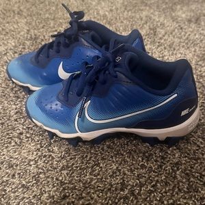 Blue Nike Cleats size 11C